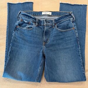 Abercrombie 90s Straight Mid Rise